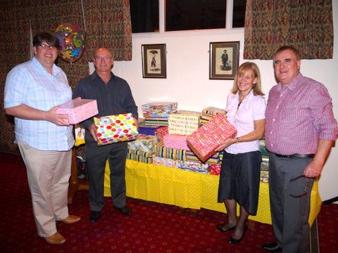 John Thompson, Colin Wilson, John Meggison and Gail Watson