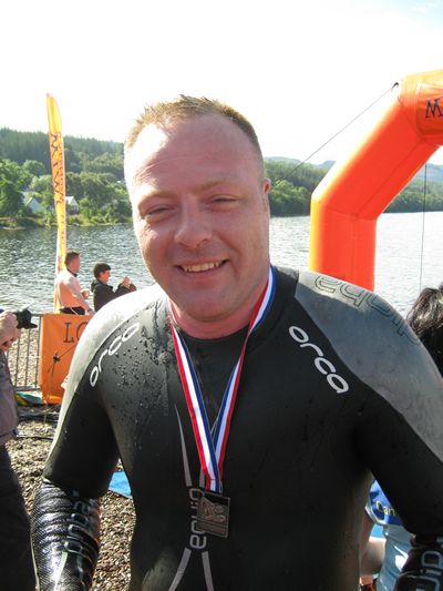 Paul Hodgson After The Swim